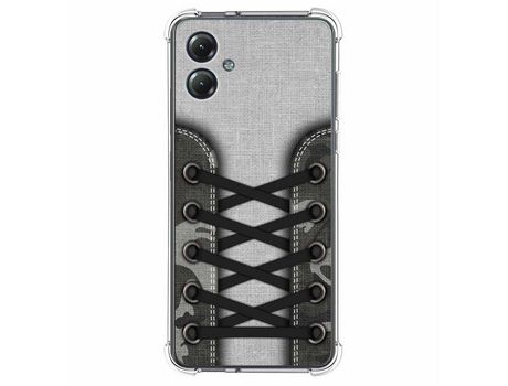 Funda Silicona Antigolpes para Motorola Moto G14 diseño Zapatillas 16 Dibujos