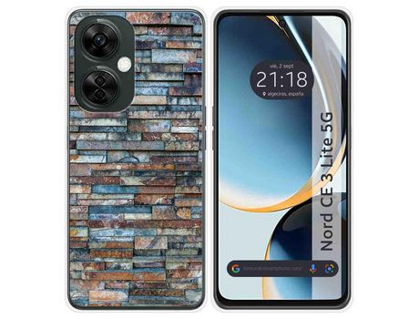 Funda Silicona para Oneplus Nord CE 3 Lite 5G diseño Ladrillo 05 Dibujos