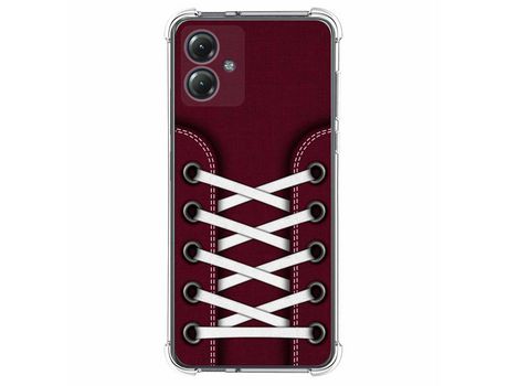 Funda Silicona Antigolpes para Motorola Moto G14 diseño Zapatillas 17 Dibujos