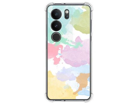 Funda Silicona Antigolpes para Vivo V29 5G diseño Acuarela 11 Dibujos
