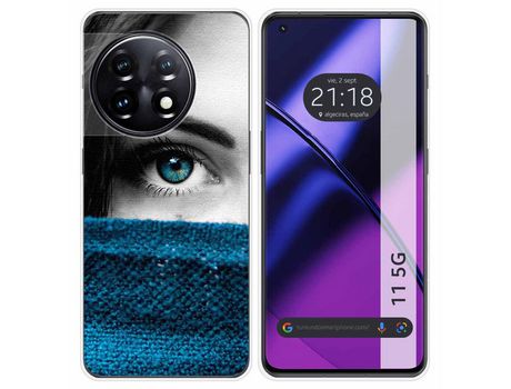 Funda Silicona para Oneplus 11 5G diseño Ojo Dibujos