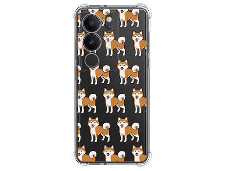 Funda Silicona Antigolpes para Vivo V29 5G diseño Perros 08 Dibujos