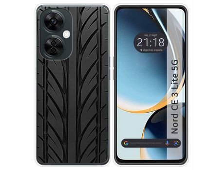 Funda Silicona para Oneplus Nord CE 3 Lite 5G diseño Neumatico Dibujos