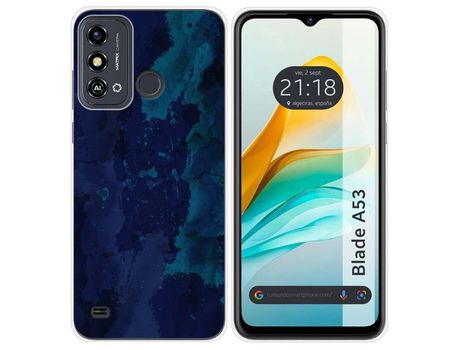 Funda Silicona para Zte Blade A53 diseño Acuarela 13 Dibujos