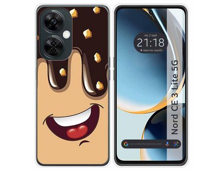 Funda Silicona para Oneplus Nord CE 3 Lite 5G diseño Helado Chocolate Dibujos