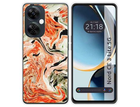 Funda Silicona para Oneplus Nord CE 3 Lite 5G diseño Mármol 12 Dibujos
