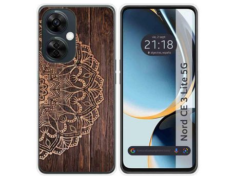 Funda Silicona para Oneplus Nord CE 3 Lite 5G diseño Madera 06 Dibujos