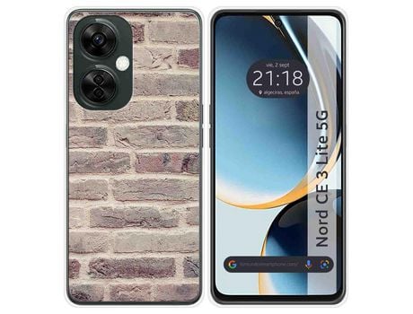 Funda Silicona para Oneplus Nord CE 3 Lite 5G diseño Ladrillo 01 Dibujos