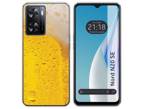 Funda Silicona para Oneplus Nord N20 SE diseño Cerveza Dibujos