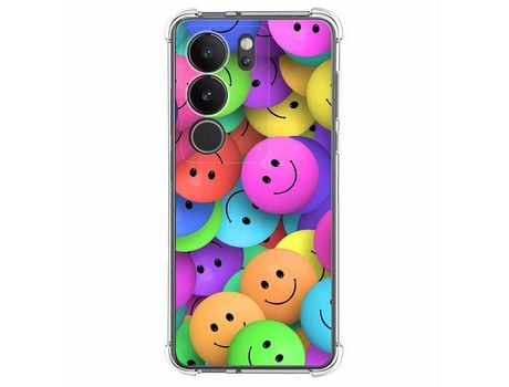 Funda Silicona Antigolpes para Vivo V29 5G diseño Smile Dibujos