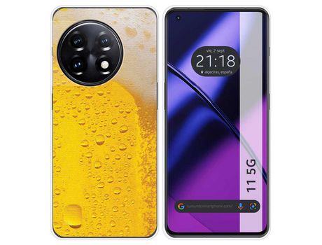 Funda Silicona para Oneplus 11 5G diseño Cerveza Dibujos