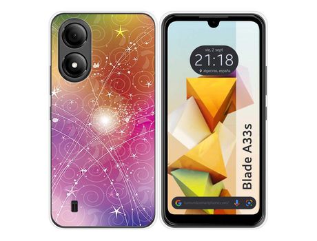 Funda Silicona para Zte Blade A33s diseño Abstracto Dibujos