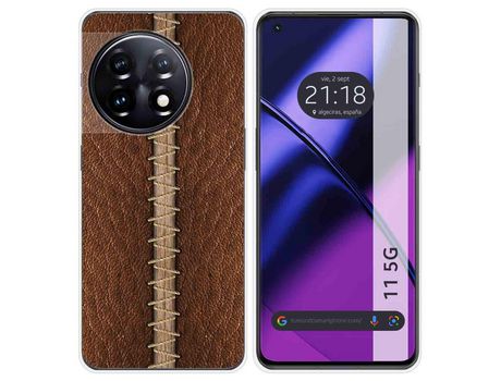 Funda Silicona para Oneplus 11 5G diseño Cuero 01 Dibujos