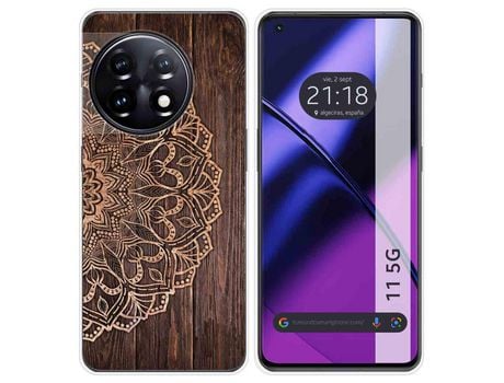 Funda Silicona para Oneplus 11 5G diseño Madera 06 Dibujos