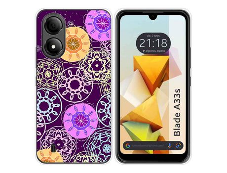 Funda Silicona para Zte Blade A33s diseño Radial Dibujos