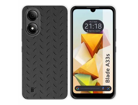 Funda Silicona para Zte Blade A33s diseño Metal Dibujos