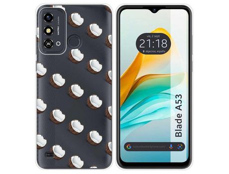 Funda Silicona para Zte Blade A53 diseño Cocos Dibujos