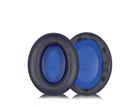 Substituição de protetores de ouvido com fivela para Sony WH-XB910N Azul INF