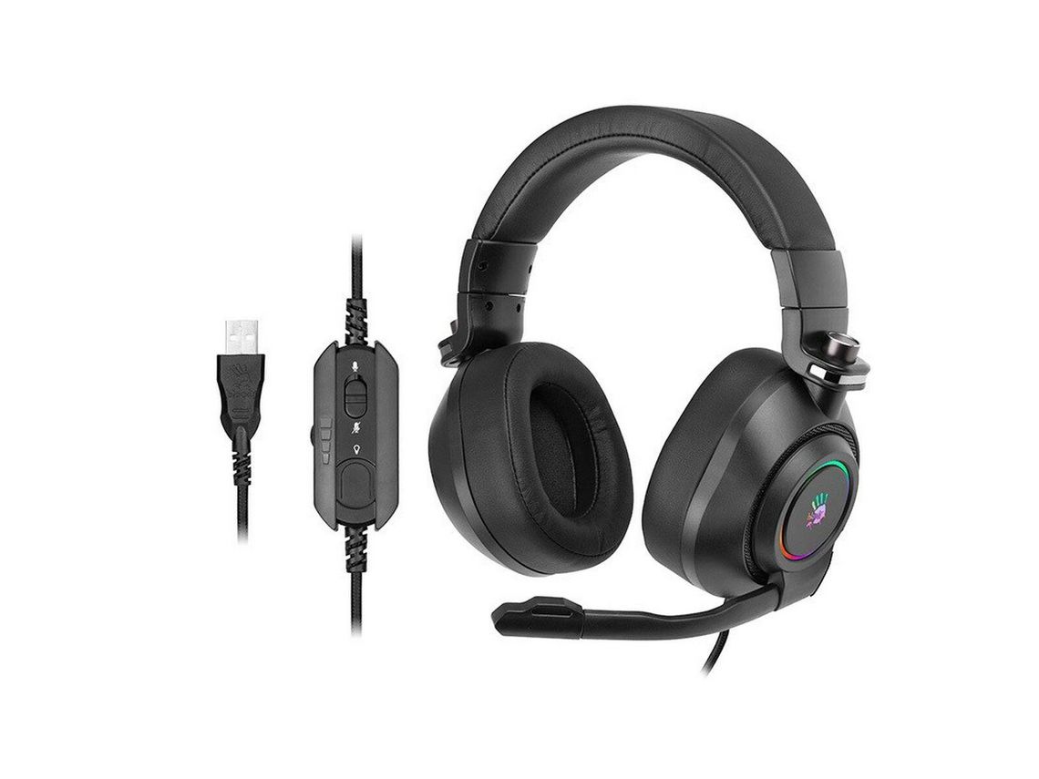Auriculares con Micrófono BLOODY G580 (Negro USB USB-A) A4 TECH