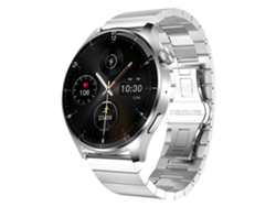 Forever Reloj inteligente para hombre Grand 2 Plateado