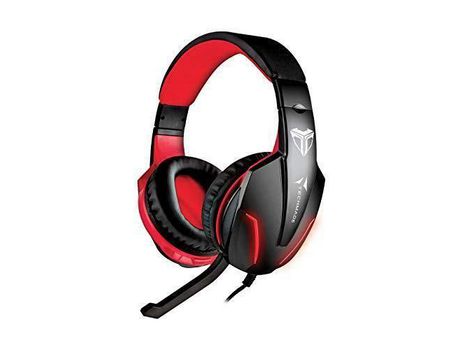 Conjunto de Casco TECHMADE Tm-Fl1 Rojo/Negro
