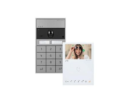 Kit Interfono Ultra y Mini Manos Libres Wi-Fi Simplebus 2 Kvu8179W COMELIT