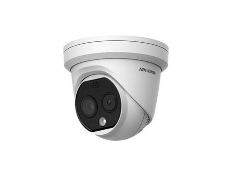 Torreta de cámara de vigilancia térmica/óptica de doble espectro HIKVISION Ds-2Td1228-3/Qa
