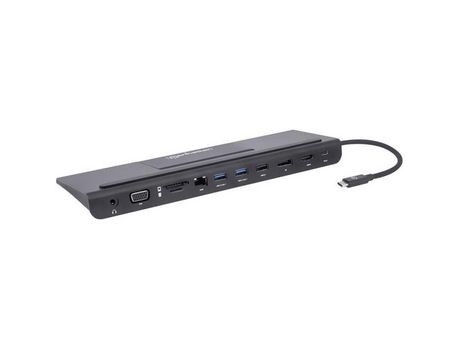 Docking Station para Laptop MANHATTAN 153478 Usb-C Compatible Brand Docking Stations para Laptop
