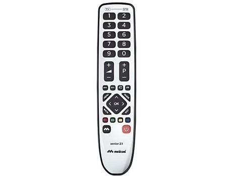 MELICONI 806169 Mando a distancia universal Senior 2.1 1 TV 1 Decodificador
