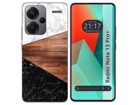 Funda Silicona para Xiaomi Redmi Note 13 Pro Plus 5G diseño Mármol 11 Dibujos TUMUNDOSMARTPHONE