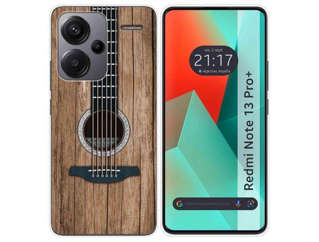 Funda Silicona para Xiaomi Redmi Note 13 Pro Plus 5G diseño Madera 11 Dibujos TUMUNDOSMARTPHONE