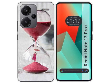 Funda Silicona para Xiaomi Redmi Note 13 Pro Plus 5G diseño Reloj Dibujos TUMUNDOSMARTPHONE