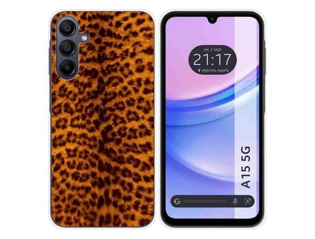 Funda Silicona para Samsung Galaxy A15 diseño Animal 03 Dibujos TUMUNDOSMARTPHONE