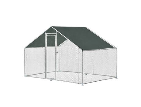 Gallinero para Gallinas PRO.TEC (3 x 2 x 2 m - Ao - Multicolor)
