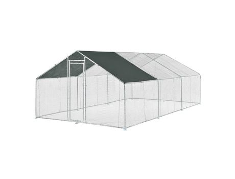 Gallinero para Gallinas PRO.TEC (3 x 6 x 2 m - Ao - Multicolor)