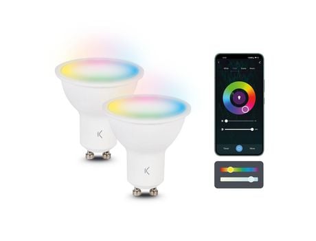 SMARTLED KSIX BOMBILL 5.5W GU10 RGB-CCT2