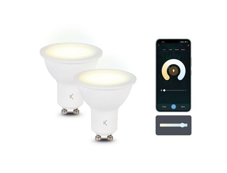 SMARTLED KSIX BOMBILL 5.5W GU10 CCT2