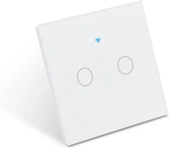 Interruptor Inteligente WiFi Táctil Triple Negro - Smartfy