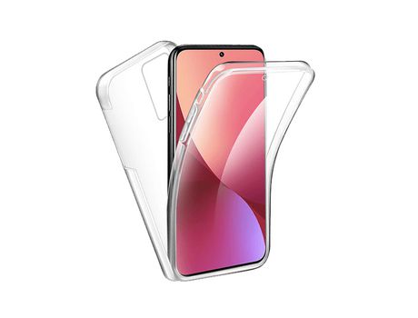 Funda 360° Protección Frente y Trasera para Xiaomi Mi 12 Lite - Transparente