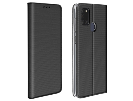 Funda con Soporte Samsung Galaxy A21s AVIZAR FOLIO-MAG-BK-A217F Negro