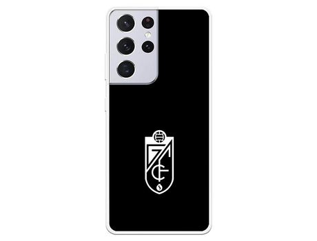 Funda para Samsung Galaxy S21 Ultra del Granada CF Escudo Fondo Negro Escudo Fondo Negro - Licencia Oficial Granada CF