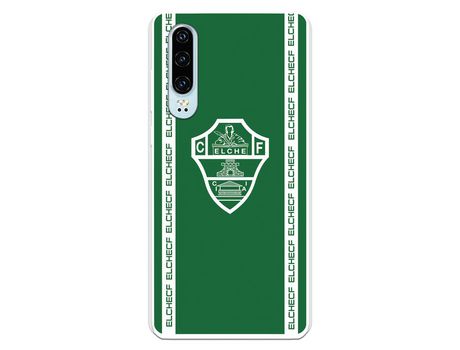 Funda para Huawei P30 del Elche CF Escudo Fondo Verde Escudo Fondo Verde - Licencia Oficial Elche CF