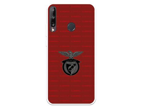 Funda para Huawei P40 Lite E del Escudo Fondo Granate - Licencia Oficial Benfica