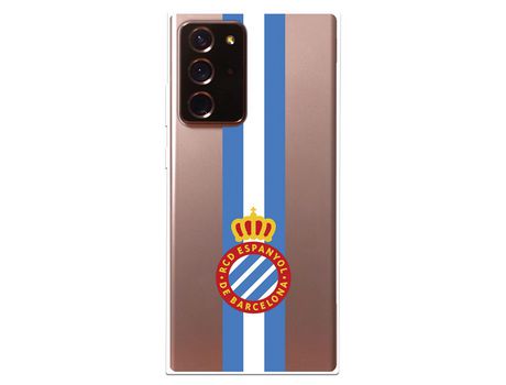 Funda para Samsung Galaxy Note20 Ultra del RCD Espanyol Escudo Albiceleste Escudo Albiceleste - Licencia Oficial RCD Espanyol