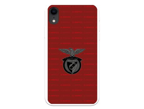 Funda para iPhone XR del Escudo Fondo Granate - Licencia Oficial Benfica