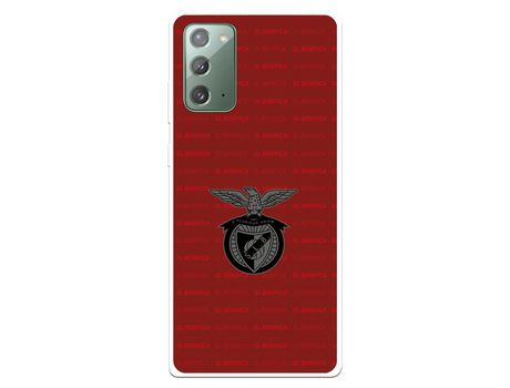 Funda para Samsung Galaxy Note20 del Escudo Fondo Granate - Licencia Oficial Benfica