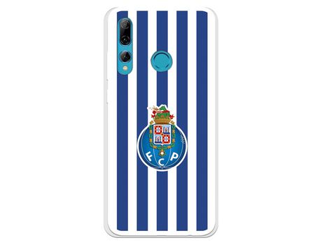 Funda para Huawei P Smart Plus 2019 del Futebol Club Oporto Escudo Rayas - Licencia Oficial Futebol Club Oporto