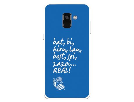 Funda para Samsung Galaxy A8 2018 Real Sociedad de Fútbol