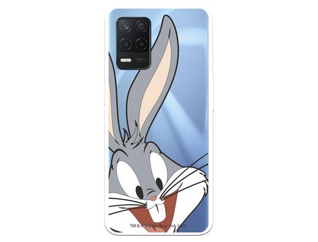 Funda para Realme 8 5G Oficial de Warner Bros Bugs Bunny Silueta Transparente - Looney Tunes