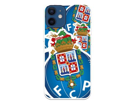 Funda para iPhone 12 Mini del Futebol Club Oporto Escudo Dibujo - Licencia Oficial Futebol Club Oporto